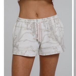 Paige Lorenze Dairy Boy woodland camp shorts NEW